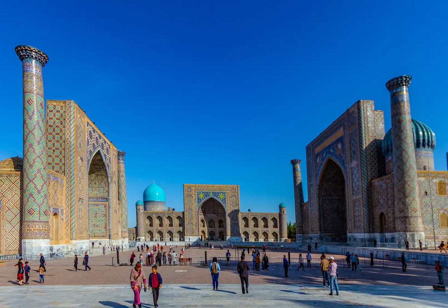 Thành phố Samarkand, Uzbekistan ngày nay.